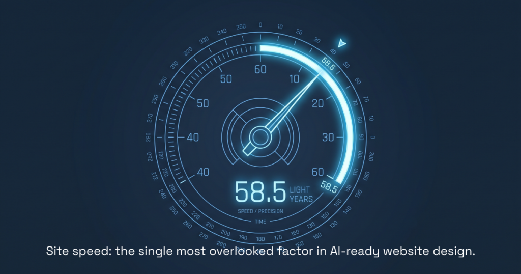 ai website speed